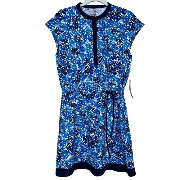 Kinona Ready To Relax Golf Dress Crazy Daisy Print Women’s XS - Picture 1 of 16